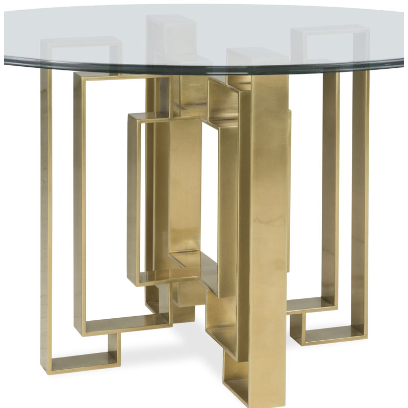 Table Base, Antique Brass