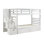 Lit superposé standard en bois massif à 2 tiroirs Huseman par Lark Manor ™