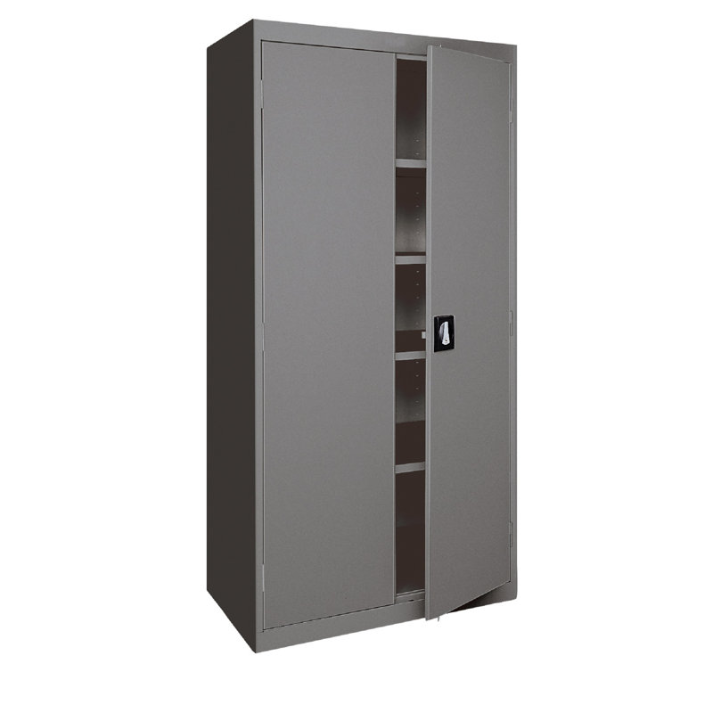 Armoire de rangement à 5 tablettes, Anthracite