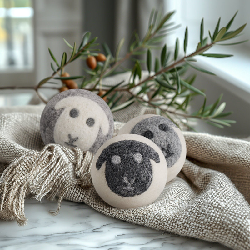 Ensemble de 3 boules de séchage MODWOOL
