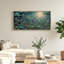 Ensemble de 1 tableau sur toile « Jardin au clair de lune »-129280003-129279998
