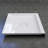 48'' W x 32'' D  Alcove Acrylic Shower Base Pan White Single Threshold Rectangular Shower Tray with Center Drain Cover