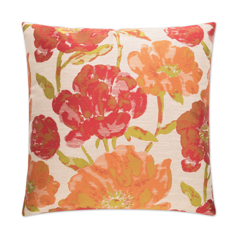 Lauren Square Pillow Cover & Insert, Fawn, 24"H x 24"W