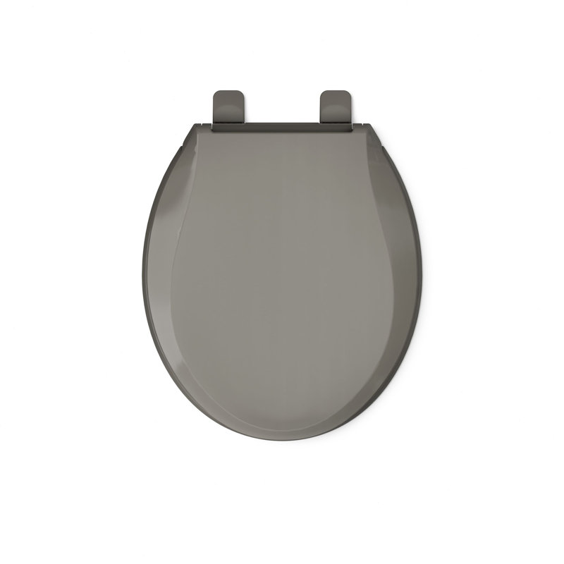 Cachet® Quiet-close™ Round-front Toilet Seat, Cashmere, Ready Latch