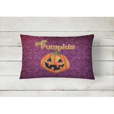 Damask Outdoor Reversible Throw Pillow