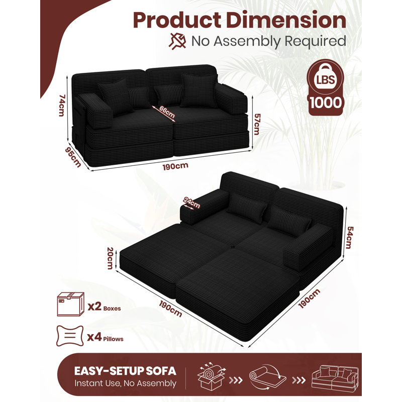 Sofa, Black