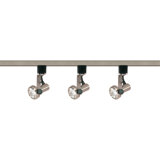 48'' 3 -Light Track Track Kit with Dimmable and Adjustable Head