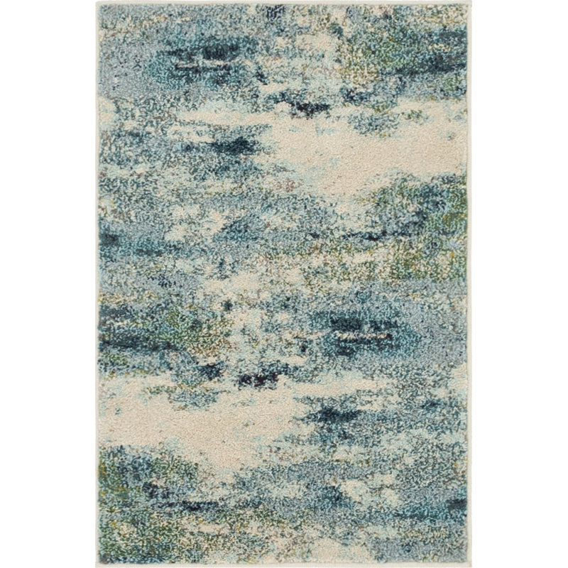 Keimar Washable Abstract Indoor Rug, Rectangle 2'2" x 3'1"