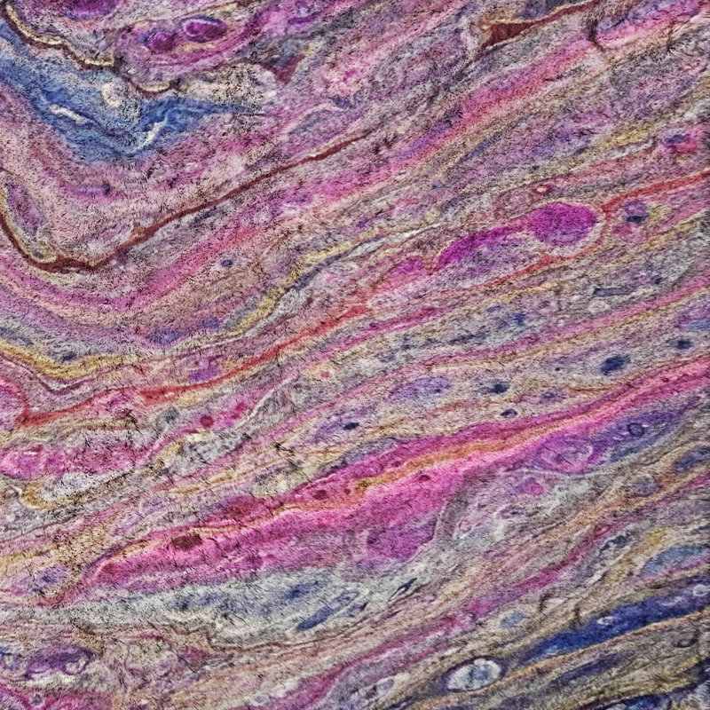Premium Machine Washable Dream Shag Abstract Rug, 2'3" x 7'6" Runner