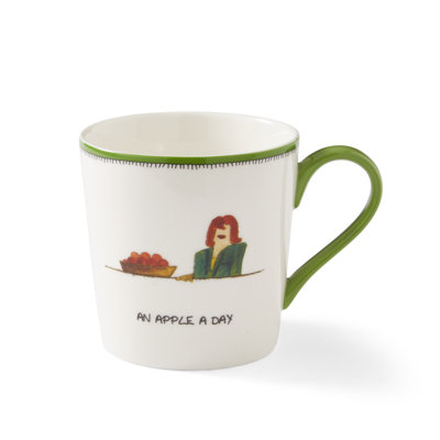 Tasse 12 oz An Apple a Day