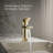 Parallel Single-Handle Bathroom Sink Faucet, Single-Hole Faucet with Pop-Up Drain, 1.0 GPM-93495241