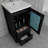 16'' Single Bathroom Vanity with Ceramic Top-617113651