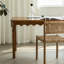 Bureau d'écriture rétro en bois d'hévéa de style américain-1790595927