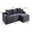 Canapé modulaire à compression (gris)-1099320565-1099320568