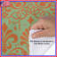 Housses de couette orange à motif damassé-130505796