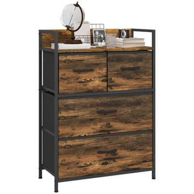 60 cm W Chest of 4 Drawers