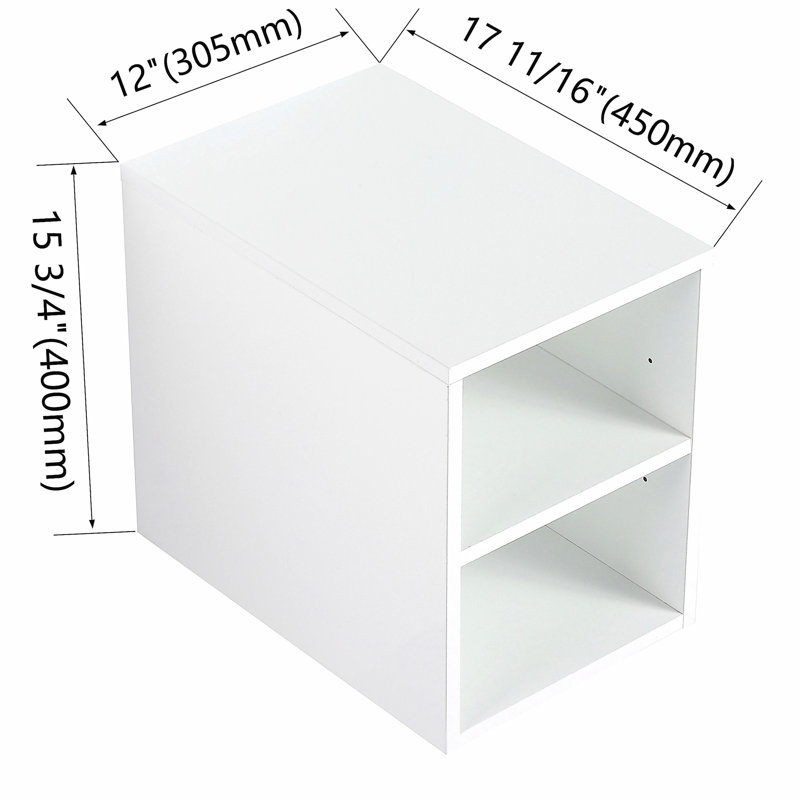 Lavabo de salle de bain mural avec lavabo et armoire latérale, porte à fermeture en douceur, 59"