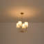 Montelle 4-Light Dimmable Fabric Shade Chandelier