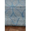 Tapis géométrique bleu-230392403