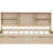 Twin Bed with USB Port and Side Bookshelves & 2 Underbed Drawers-953969959