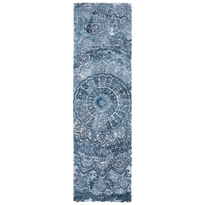 Drane Hand Tufted Performance Oriental Rug, Runner 2'3" x 8'