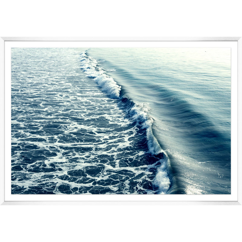«Wave Ripples» par Lillian August - Photographie de boîte-cadre