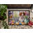 Decorating Easter Brittany Spaniel Doormat-112770028