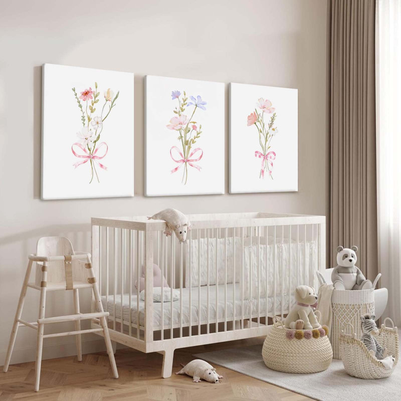 3 Piece Wrapped Canvas Wall Art