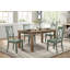Transitional Double-X Back Design Side Chairs Set Of 2, Pine Veneer, Perfect For Casual Dining And Comfortable Seating
