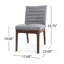 Chaise de salle à manger (ensemble de 2)