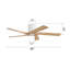 Ventilateur de plafond 48 po à 5 pales encastrées avec télécommande-978501026-978501028-1004485778