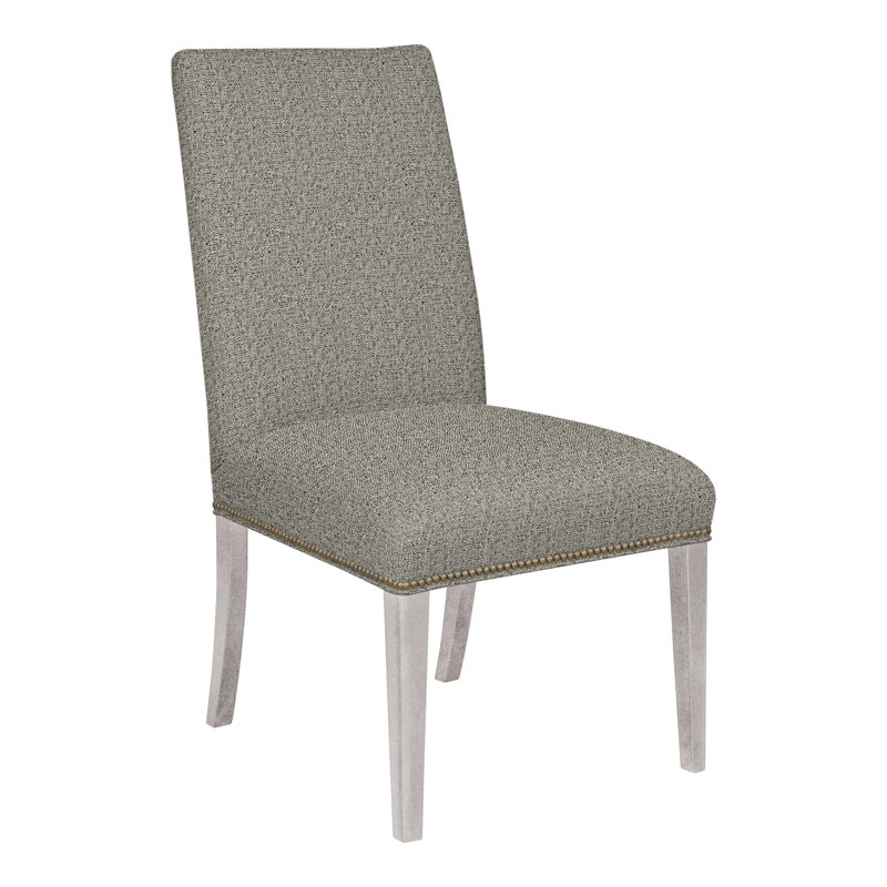 Chaise d'appoint Michael Weiss Bailey, Non, Graphite Tuck, Gris tourterelle
