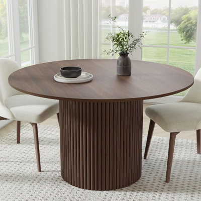 Table de salle à manger en bois massif
