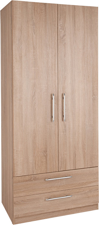 Esher 2 Door Wardrobe, Oak