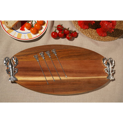 Breakwater Bay Wood Platter