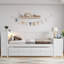 Lit de jour avec tablettes de rangement-1272513283