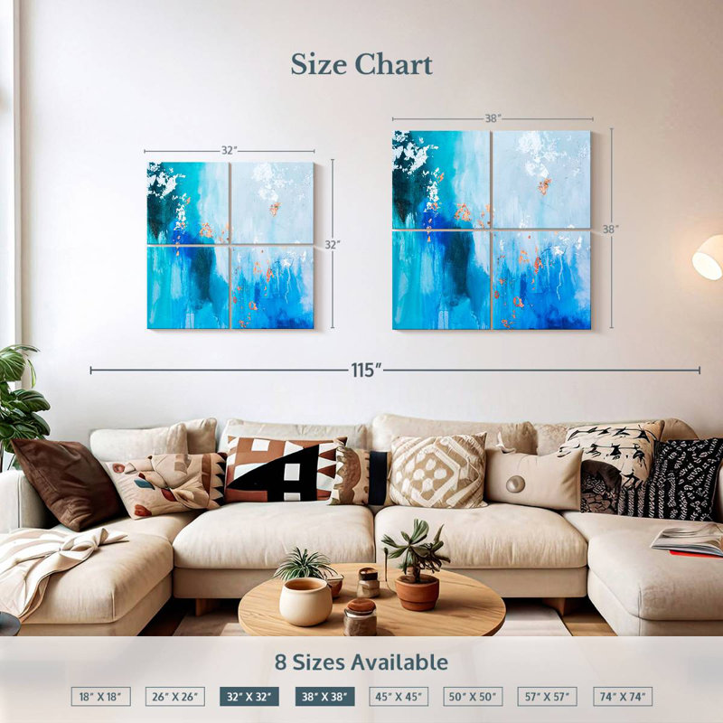 Ocean Potion No. 9, 32" H x 32" W