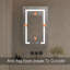 Armoire à pharmacie sans cadre avec miroir et 4 tablettes réglables l 20 po x H 32 po Brehanna-1223433547