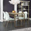 Metal Base Dining Table