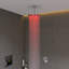 Bras de douche rond noir mat 6 po-59407685