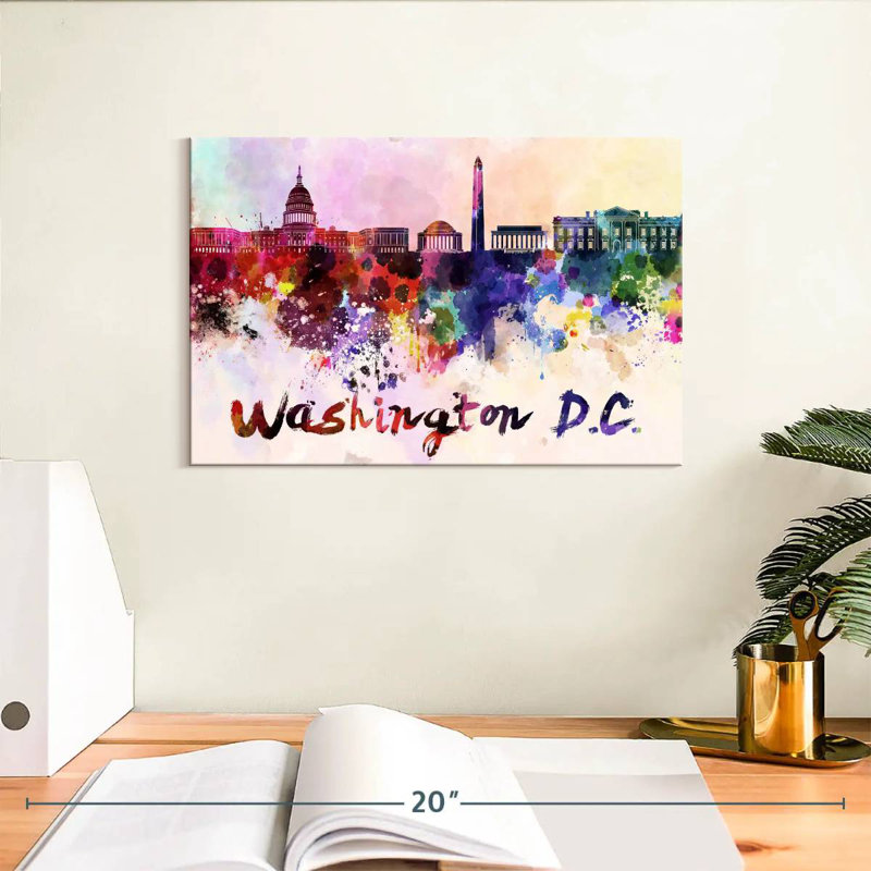 Ravi Washington Colors, 8" H x 12" W