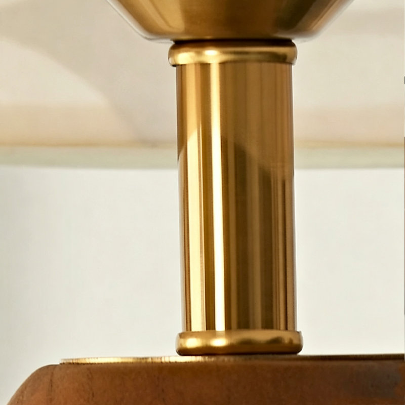 62.2 " Traditional Floor Lamp, Nut-brown
