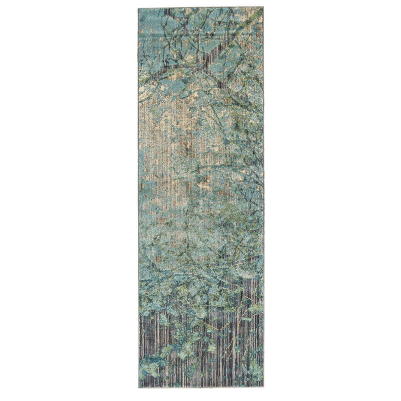 Wolken Abstract Indoor Rug, Runner 2'7" x 8'