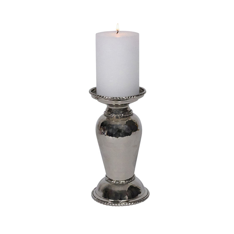 Graham Pillar/Taper Candle Holder, 7" H x 4" W x 4" D
