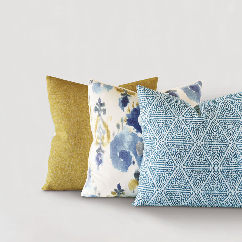 Clementine Square Pillow Cover & Insert