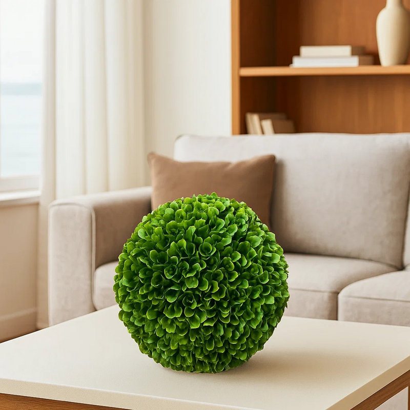 8.5'' Faux Boxwood Topiary