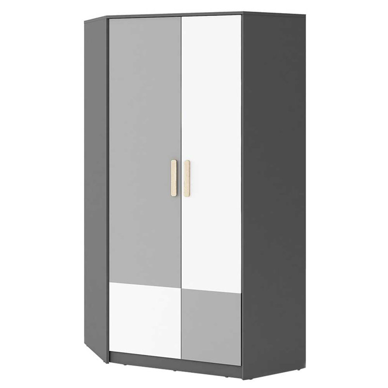 Ladson 2 Door Manufactured Wood Wardrobe