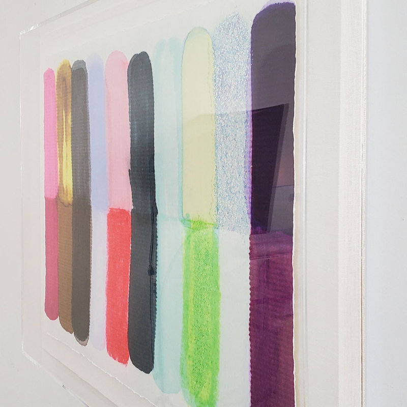 Find Your Truth #2 By Kristi Kohut, White Wood, 40" H x 60" W