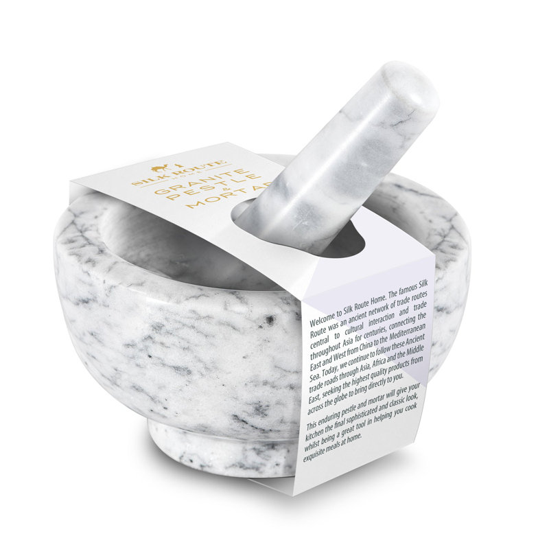 Silk Route Spice Company Ltd  Marble Pestle & Mortar