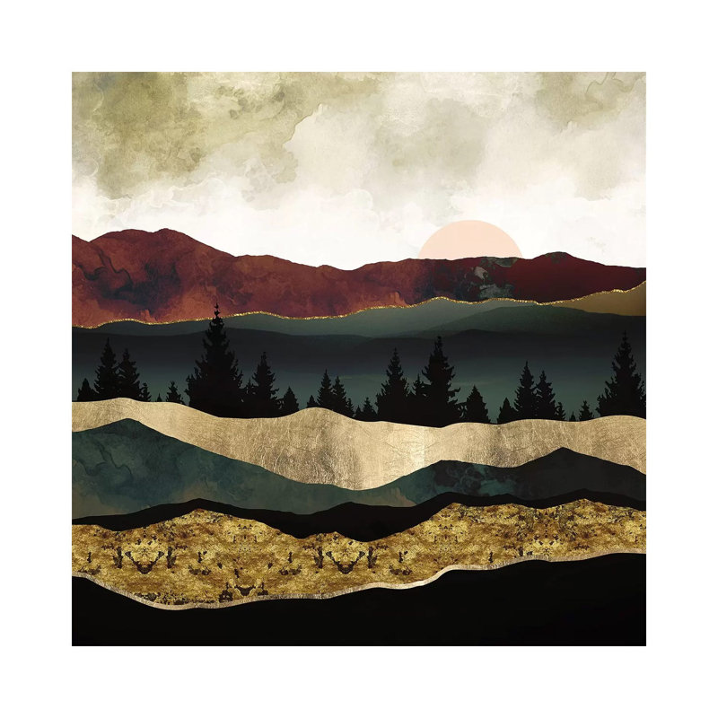 Early Autumn - Print on Canvas, 66.04 cm H x 66.04 cm W x 1.91 cm D, No Framed